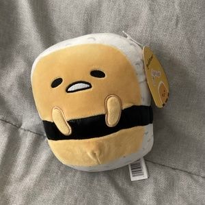 Squishmallows Sushi Gudetama The Lazy Egg Plush 7.5”